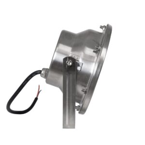 GloboStar® UNDERWATER-JERRY 90424 Υποβρύχιο Επιφανειακό Φωτιστικό Σποτ Ειδικό για Σιντριβάνια – Πισίνες – Τζακούζι LED 12W 1200lm 30° DC 24V Αδιάβροχο IP68 Μ14.5 x Π7 x Υ19cm Ψυχρό Λευκό 6000K – Ανοξείδωτο Ατσάλι SS304 – 3 Years Warranty