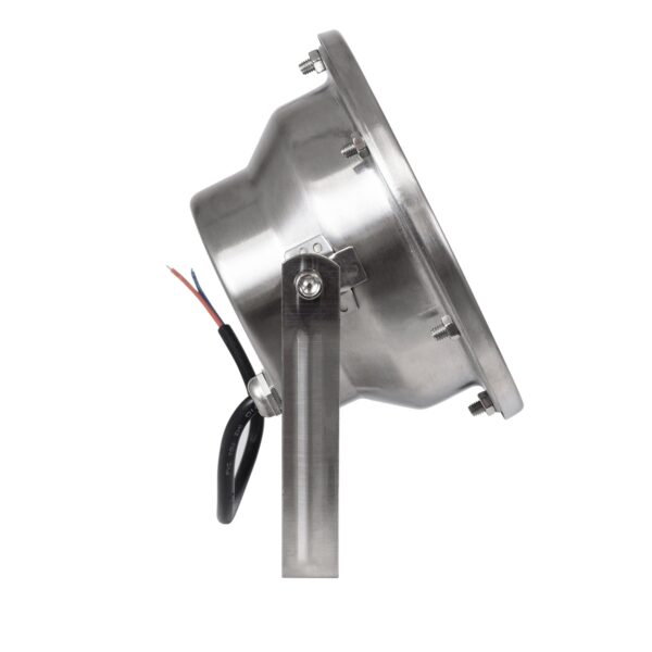 GloboStar® UNDERWATER-DENIS 90429 Υποβρύχιο Επιφανειακό Φωτιστικό Σποτ Ειδικό για Σιντριβάνια – Πισίνες – Τζακούζι LED 12W 1080lm 30° DC 24V Αδιάβροχο IP68 Μ14.5 x Π7 x Υ17cm Θερμό Λευκό 2700K – Ανοξείδωτο Ατσάλι SS304 – 3 Years Warranty