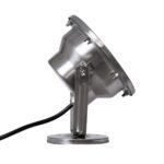 GloboStar® UNDERWATER-DENIS 90431 Υποβρύχιο Επιφανειακό Φωτιστικό Σποτ Ειδικό για Σιντριβάνια – Πισίνες – Τζακούζι LED 12W 1020lm 30° DC 24V Αδιάβροχο IP68 Μ14.5 x Π7 x Υ17cm RGBW DMX512 – Ανοξείδωτο Ατσάλι SS304 – 3 Years Warranty