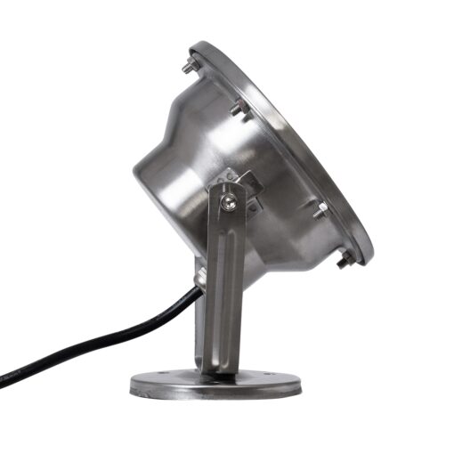 GloboStar® UNDERWATER-DENIS 90431 Υποβρύχιο Επιφανειακό Φωτιστικό Σποτ Ειδικό για Σιντριβάνια – Πισίνες – Τζακούζι LED 12W 1020lm 30° DC 24V Αδιάβροχο IP68 Μ14.5 x Π7 x Υ17cm RGBW DMX512 – Ανοξείδωτο Ατσάλι SS304 – 3 Years Warranty