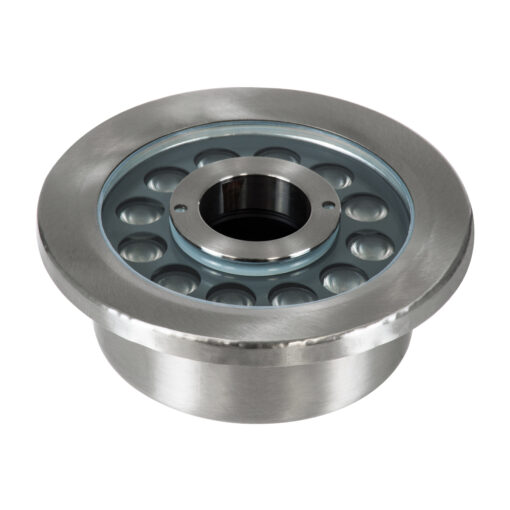 GloboStar® UNDERWATER-DENIS 90435 Υποβρύχιο Χωνευτό Φωτιστικό Σποτ Ειδικό για Σιντριβάνια – Πισίνες – Τζακούζι LED 9W 810lm 30° DC 24V Αδιάβροχο IP68 Φ16.7 x Υ7.5cm Θερμό Λευκό 2700K – Ανοξείδωτο Ατσάλι SS304 – 3 Years Warranty