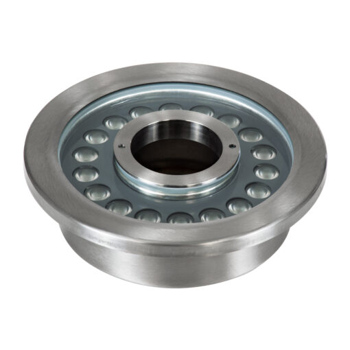 GloboStar® UNDERWATER-DENIS 90442 Υποβρύχιο Χωνευτό Φωτιστικό Σποτ Ειδικό για Σιντριβάνια – Πισίνες – Τζακούζι LED 18W 1800lm 30° DC 24V Αδιάβροχο IP68 Φ21.5 x Υ8cm Ψυχρό Λευκό 6000K – Ανοξείδωτο Ατσάλι SS304 – 3 Years Warranty