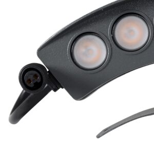 GloboStar® TREELIGHT-PLANTE 90459 Κυρτή Μπάρα Φωτισμού Wall Washer Ειδική για Φυτά – Δέντρα LED 6W 630lm 15° DC 24V Αδιάβροχο IP67 Μ18 x Π3.7 x Υ7.5cm RGBW DMX512 – Γκρι Ανθρακί – 3 Years Warranty