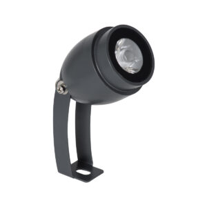 GloboStar® TREELIGHT-TREEGAL 90460 Σποτ Φωτισμού Ειδικό για Φυτά – Δέντρα με Βάση Μπετού & Κορμού LED 3W 315lm 15° DC 24V Αδιάβροχο IP67 Φ5 x Υ14.7cm Αρχιτεκτονικό Πορτοκαλί 2200K – Γκρι Ανθρακί – 3 Years Warranty