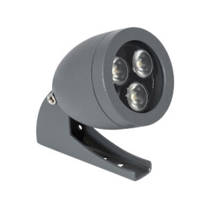 GloboStar® TREELIGHT-TREESPO 90466 Σποτ Φωτισμού Ειδικό για Φυτά – Δέντρα LED 6W 690lm 15° DC 24V Αδιάβροχο IP67 Μ6.6 x Π9 x Υ12cm Φυσικό Λευκό 4500K – Γκρι Ανθρακί – 3 Years Warranty