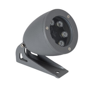 GloboStar® TREELIGHT-TREESPO 90471 Σποτ Φωτισμού Ειδικό για Φυτά – Δέντρα LED 12W 1260lm 15° DC 24V Αδιάβροχο IP67 Μ9 x Π11 x Υ9cm RGBW DMX512 – Γκρι Ανθρακί – 3 Years Warranty