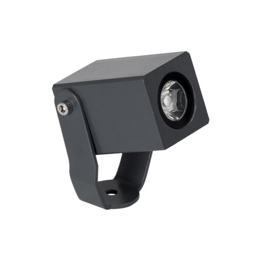 GloboStar® TREELIGHT-TREEMARO 90472 Σποτ Φωτισμού Ειδικό για Φυτά – Δέντρα LED 3W 330lm 8° DC 24V Αδιάβροχο IP67 Μ3.5 x Π6.4 x Υ10cm Θερμό Λευκό 2700K – Γκρι Ανθρακί – 3 Years Warranty