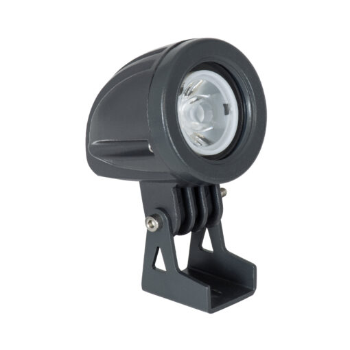 GloboStar® TREELIGHT-TREEDITA 90474 Σποτ Φωτισμού Ειδικό για Φυτά – Δέντρα LED 3W 330lm 8° DC 24V Αδιάβροχο IP67 Μ5.7 x Π6.5 x Υ9.8cm Θερμό Λευκό 2700K – Γκρι Ανθρακί – 3 Χρόνια Εγγύηση