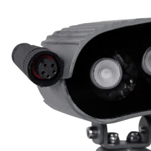 GloboStar® TREELIGHT-PLANTE 90518 Κυρτή Μπάρα Φωτισμού Wall Washer με Αντιθαμβωτική Γρίλια Ειδική για Φυτά – Δέντρα LED 3W 255lm 15° DC 24V Αδιάβροχο IP67 Μ11 x Π8.5 x Υ11cm RGBW DMX512 – Γκρι Ανθρακί – 3 Years Warranty