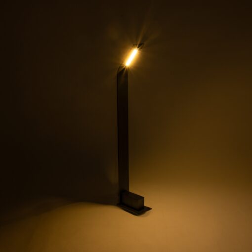 GloboStar® GREENERY 90544 Φωτιστικό Κήπου – Κολωνάκι Αρχιτεκτονικού Φωτισμού Εξωτερικού Χώρου LED 15W 1500lm 120° AC 220-240V – Αδιάβροχο IP65 – Σώμα Αλουμινίου & ABS – Μ8 x Π15 x Υ70cm – Θερμό Λευκό 2700K – Μαύρο – 2 Χρόνια Εγγύηση