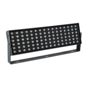 GloboStar® FLOOD-ZANA 90560 Προβολέας Wall Washer για Φωτισμό Κτιρίων LED 200W 18000lm 30° DC 24V Αδιάβροχο IP65 Μ70 x Π29 x Υ10cm Θερμό Λευκό 2700K – Γκρι Ανθρακί – 3 Years Warranty
