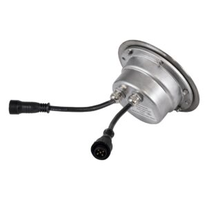 GloboStar® UNDERWATER-JULIA 90565 Υποβρύχιο Χωνευτό Φωτιστικό Σποτ Ειδικό για Σιντριβάνια LED 6W 540lm 15° DC 24V Αδιάβροχο IP68 Φ17 x Υ10.2cm Θερμό Λευκό 2700K – Ανοξείδωτο Ατσάλι – 3 Years Warranty