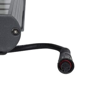 GloboStar® WASHER-PANDA 90582 Μπάρα Φωτισμού Ultra Slim Wall Washer LED 36W 3060lm 15° DC 24V Αδιάβροχο IP67 Μ100 x Π4 x Υ3.5cm Αρχιτεκτονικό Πορτοκαλί 2200K – Γκρι Ανθρακί – 3 Years Warranty