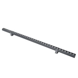 GloboStar® WASHER-PANDA 90582 Μπάρα Φωτισμού Ultra Slim Wall Washer LED 36W 3060lm 15° DC 24V Αδιάβροχο IP67 Μ100 x Π4 x Υ3.5cm Αρχιτεκτονικό Πορτοκαλί 2200K – Γκρι Ανθρακί – 3 Years Warranty