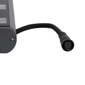 GloboStar® WASHER-PANDA 90585 Μπάρα Φωτισμού Ultra Slim Wall Washer LED 36W 3060lm 15° DC 24V Αδιάβροχο IP67 Μ100 x Π4 x Υ3.5cm RGBW DMX512 – Γκρι Ανθρακί – 3 Years Warranty