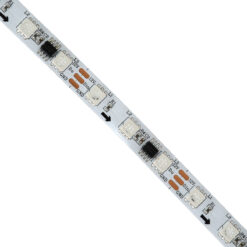 GloboStar® 90589 Digital Pixel Addressable Strip 3 PIN – Ψηφιακή Ταινία LED SMD 5050 14.4W/m 60LED/m 20PIXEL/m SPI/TTL Protocol IC WS2811/UCS16703 1152lm/m 120° DC 12V IP20 RGB – Λευκό Σώμα – Μ5000 x Π10 x Υ2mm – Συσκευασία 5 Μέτρων – 5 Χρόνια Εγγύηση