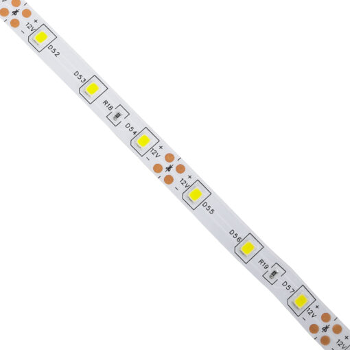 GloboStar® AVILA 90590 Ταινία LED 4.8W/m 300lm/m 120° DC 12V IP20 – 60 x SMD 3528 LED Chip/Μέτρο – Μ5000 x Π8 x Υ2mm – Ρολό 5 Μέτρων – Ψυχρό Λευκό 6000K – 2 Χρόνια Εγγύηση