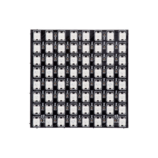 GloboStar® 90607 Digital Pixel Addressable Plate – Ψηφιακή Πλακέτα LED SMD 5050 15.3W/m 64LED/unit 64PIXEL/unit SPI/TTL Protocol IC WS2812/SK6812 1224lm/unit 120° DC 5V IP20 RGB – Μαύρο Σώμα – Μ80 x Π80 x Υ2mm – 5 Χρόνια Εγγύηση