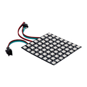 GloboStar® 90607 Digital Pixel Addressable Plate – Ψηφιακή Πλακέτα LED SMD 5050 15.3W/m 64LED/unit 64PIXEL/unit SPI/TTL Protocol IC WS2812/SK6812 1224lm/unit 120° DC 5V IP20 RGB – Μαύρο Σώμα – Μ80 x Π80 x Υ2mm – 5 Χρόνια Εγγύηση