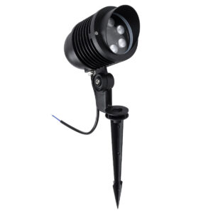 GloboStar® TREELIGHT-LINA 90653 Σποτ Φωτισμού Ειδικό για Φυτά – Δέντρα με Βάση Κήπου / Καρφωτό LED 6W 720lm 30° DC 24V Αδιάβροχο IP65 Μ10.5 x Π18 x Υ40cm Ψυχρό Λευκό 6000K – Γκρι Ανθρακί – 3 Years Warranty