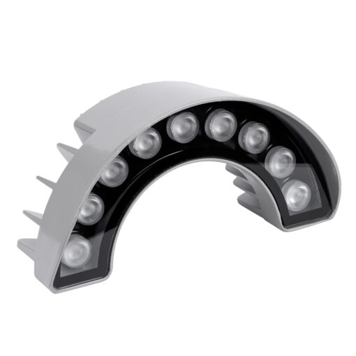 GloboStar® TREELIGHT-WINA 90680 Κυρτή Μπάρα Φωτισμού Wall Washer Ειδική για Φυτά – Δέντρα LED 9W 990lm 30° DC 24V Αδιάβροχο IP65 Μ20.5 x Π5.5 x Υ11cm Θερμό Λευκό 3000K – Ασημί – 3 Years Warranty