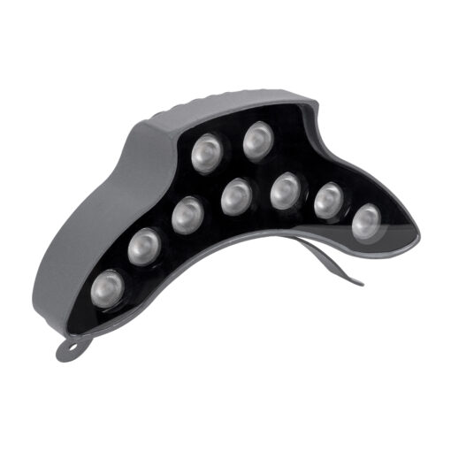 GloboStar® TREELIGHT-PINA 90682 Κυρτή Μπάρα Φωτισμού Wall Washer Ειδική για Φυτά – Δέντρα LED 9W 990lm 30° DC 24V Αδιάβροχο IP65 Μ20.5 x Π5.5 x Υ12cm Θερμό Λευκό 2700K – Γκρι Ανθρακί – 3 Χρόνια Εγγύηση