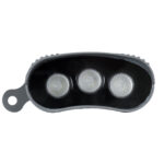 GloboStar® TREELIGHT-ZINA 90689 Κυρτή Μπάρα Φωτισμού Wall Washer με Αντιθαμβωτική Γρίλια Ειδική για Φυτά – Δέντρα LED 3W 255lm 30° DC 24V Αδιάβροχο IP65 Μ9 x Π6.5 x Υ4cm Πολύχρωμο RGBW DMX512 – Γκρι Ανθρακί – 3 Χρόνια Εγγύηση