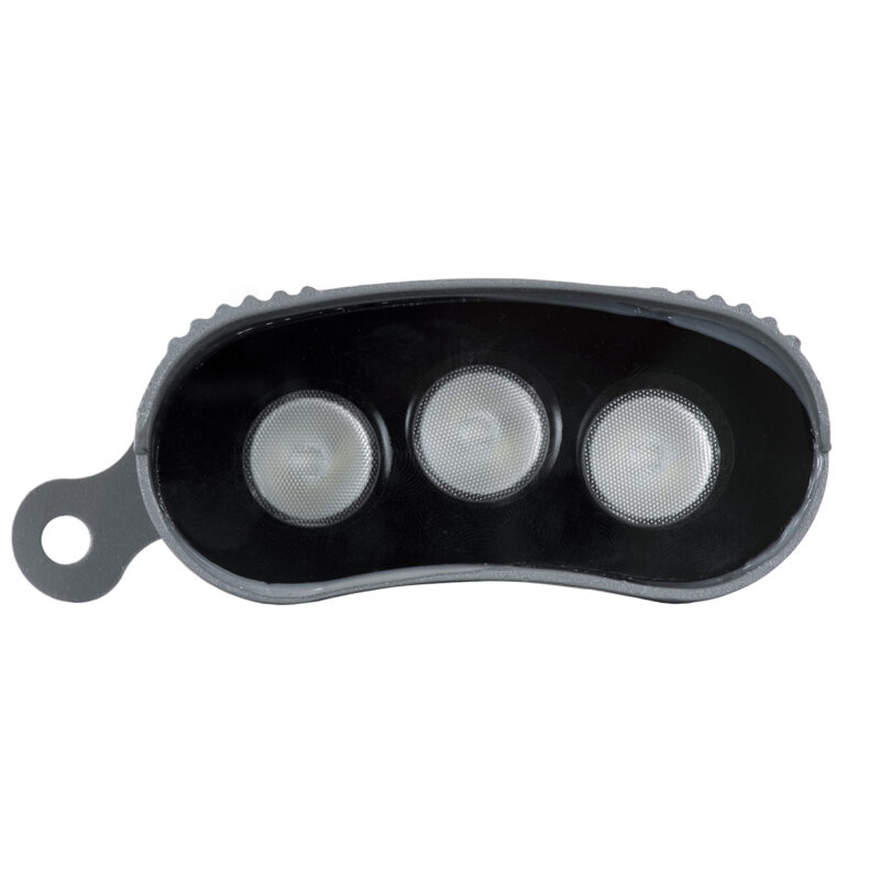 GloboStar® TREELIGHT-ZINA 90689 Κυρτή Μπάρα Φωτισμού Wall Washer με Αντιθαμβωτική Γρίλια Ειδική για Φυτά – Δέντρα LED 3W 255lm 30° DC 24V Αδιάβροχο IP65 Μ9 x Π6.5 x Υ4cm Πολύχρωμο RGBW DMX512 – Γκρι Ανθρακί – 3 Χρόνια Εγγύηση