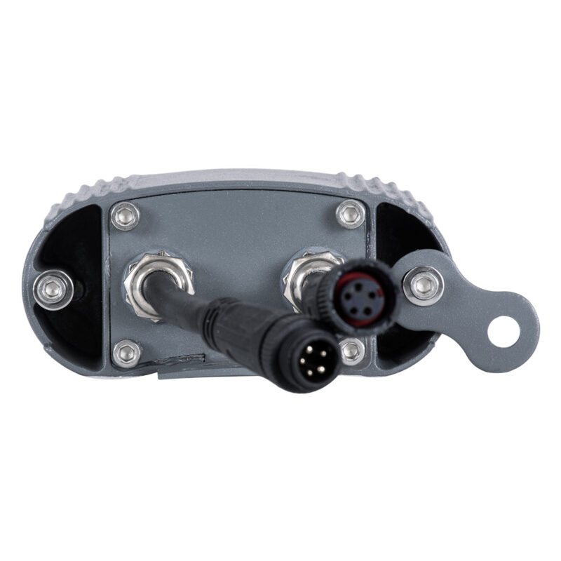 GloboStar® TREELIGHT-ZINA 90689 Κυρτή Μπάρα Φωτισμού Wall Washer με Αντιθαμβωτική Γρίλια Ειδική για Φυτά – Δέντρα LED 3W 255lm 30° DC 24V Αδιάβροχο IP65 Μ9 x Π6.5 x Υ4cm Πολύχρωμο RGBW DMX512 – Γκρι Ανθρακί – 3 Χρόνια Εγγύηση