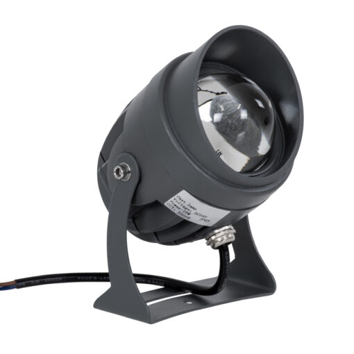 GloboStar® SPOT-NENIA 90696 Σποτ Φωτισμου Wall Washer με Αντιθαμβωτική Γρίλια LED 16W 1360lm 3° DC 24V Αδιάβροχο IP65 L16 x W10.5 x H9cm Αρχιτεκτονικό Πορτοκαλί 2200K – Γκρι Ανθρακί – 3 Years Warranty