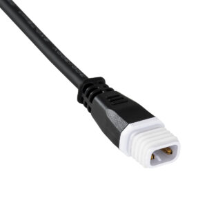 GloboStar® 90703 Ταχυσύνδεσμος Τροφοδοσίας για Wall Washer IP65 – 2 Καλώδια +/- σε Power Connector 2 PIN Male για Μονόχρωμα Wall Washer