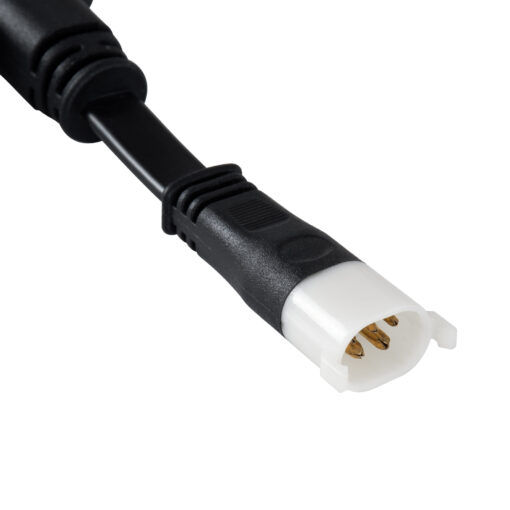 GloboStar® 90709 Ταχυσύνδεσμος Τροφοδοσίας T για Wall Washer Tuber – 2 Καλώδια +/- σε Power Connector 5 PIN Male & Power Connector 5 PIN Female για Πολύχρωμα RGB+RGBW Tuber