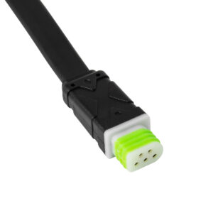 GloboStar® 90710 Ταχυσύνδεσμος Τροφοδοσίας για Wall Washer Tuber IP65 – 5 Καλώδια +/- σε Power Connector 5 PIN Male για Πολύχρωμα RGB+RGBW