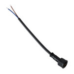 GloboStar® 90715 Ταχυσύνδεσμος Τροφοδοσίας για Wall Washer IP65 – 2 Καλώδια +/- σε Power Connector 2 PIN Male για Μονόχρωμα Wall Washer