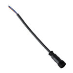 GloboStar® 90716 Ταχυσύνδεσμος Τροφοδοσίας για Wall Washer IP65 – 2 Καλώδια +/- σε Power Connector 2 PIN Female για Μονόχρωμα Wall Washer