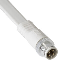 GloboStar® 90717 Ταχυσύνδεσμος Τροφοδοσίας για Digital Pixel Facade Spots IP65 – 4 Καλώδια +/- σε Power Connector 4 PIN Male για Πολύχρωμα RGB+RGBW