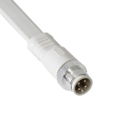 GloboStar® 90717 Ταχυσύνδεσμος Τροφοδοσίας για Digital Pixel Facade Spots IP65 – 4 Καλώδια +/- σε Power Connector 4 PIN Male για Πολύχρωμα RGB+RGBW