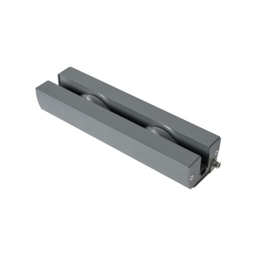 GloboStar® WINDOW-ARTE 90721 Αρχιτεκτονικό Φωτιστικό Ανάδειξης Παραθύρων & Θυρών – Window & Door Light LED 18W 1530lm 8×180° DC 24V Αδιάβροχο IP67 Μ25 x Π7 x Υ4.5cm RGBW DMX512 – Γκρι Ανθρακί – 3 Χρόνια Εγγύηση