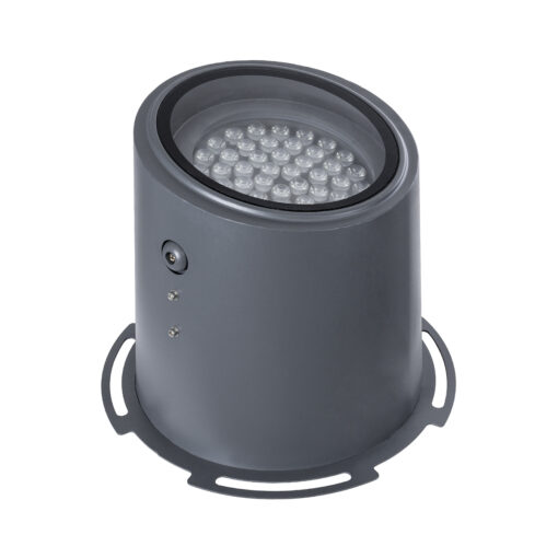 GloboStar® FLOOD-MILO 90741 Κινούμενος Προβολέας – Σποτ Φωτισμού Wall Washer για Φωτισμό Κτιρίων LED 48W 4560lm 10° AC 220-240V Αδιάβροχο IP67 Φ26 x Υ30cm Φυσικό Λευκό 4500K – Γκρι Ανθρακί – 3 Χρόνια Εγγύηση