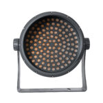 GloboStar® FLOOD-DIMO 90749 Προβολέας Wall Washer με Αντιθαμβωτική Γρίλια για Φωτισμό Κτιρίων LED 150W 13500lm 10° AC 220-240V Αδιάβροχο IP67 Μ43 x Π45 x Υ46cm Θερμό Λευκό 2700K – Γκρι Ανθρακί – 3 Χρόνια Εγγύηση