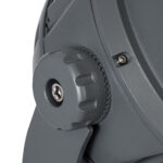 GloboStar® FLOOD-DIMO 90749 Προβολέας Wall Washer με Αντιθαμβωτική Γρίλια για Φωτισμό Κτιρίων LED 150W 13500lm 10° AC 220-240V Αδιάβροχο IP67 Μ43 x Π45 x Υ46cm Θερμό Λευκό 2700K – Γκρι Ανθρακί – 3 Χρόνια Εγγύηση