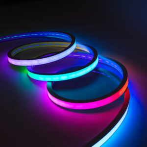 GloboStar® NEONIO 90754 Digital Pixel Addressable Neon Strip – Ψηφιακή Ταινία Neon Flex LED SMD 5050 14.4W/m 60LED/m 20PIXEL/m SPI/TTL Protocol IC SM16703P/WS2811/WS2812 864lm/m 90° DC 12V Αδιάβροχη IP67 Πολύχρωμη RGB – Λευκό Σώμα – Μ1000 x Π3 x Υ2cm – Συσκευασία 10 Μέτρων – 2 Χρόνια Εγγύηση