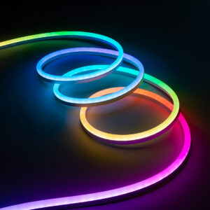 GloboStar® NEONIO 90755 Digital Pixel Addressable Neon Strip – Ψηφιακή Ταινία Neon Flex LED SMD 5050 14.4W/m 60LED/m 20PIXEL/m SPI/TTL Protocol IC SM16703P/WS2811/WS2812 864lm/m 180° DC 12V Αδιάβροχη IP67 Πολύχρωμη RGB – Λευκό Σώμα – Μ1000 x Π1 x Υ2.3cm – Συσκευασία 10 Μέτρων – 2 Χρόνια Εγγύηση