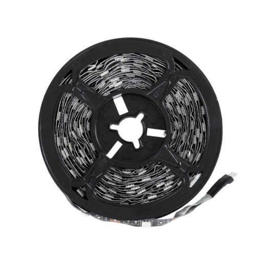 GloboStar® DIGISTRIP 90759 Set RGB Strip – Σετ Ταινίας 5 Μέτρων με Controller & WiFi Mobile APP – LED SMD 5050 36W/5m 150LED/5m 2880lm/m 120° DC 5V με USB 2.0 & WiFi Mobile APP IP20 Πολύχρωμο RGB – Dimmable – Μαύρο Σώμα – Μ500 x Π1 x Υ0.2cm – Συσκευασία 5 Μέτρων – 2 Χρόνια Εγγύηση