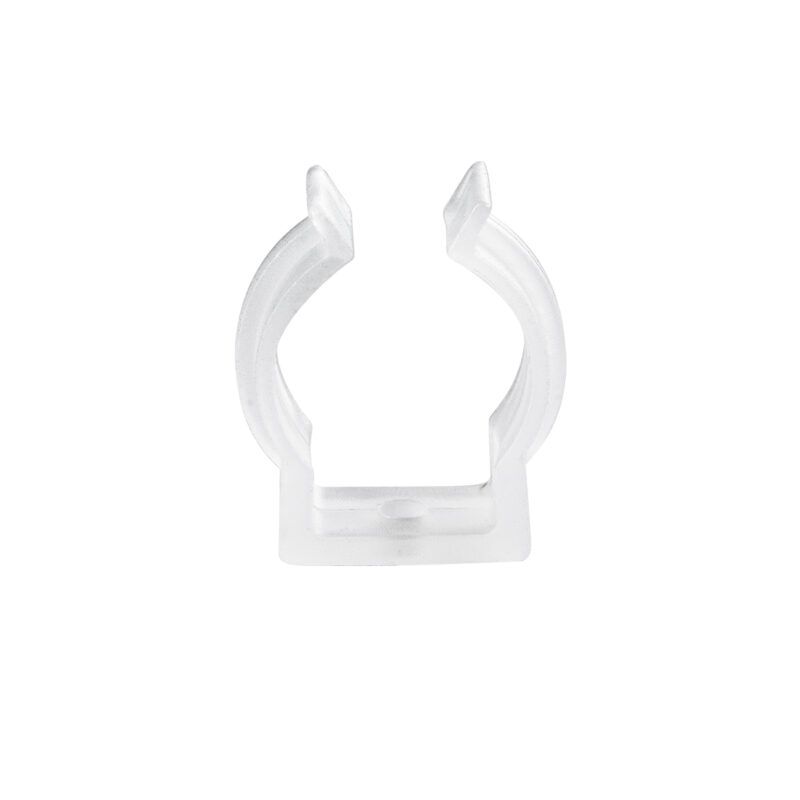 GloboStar® CON-NEONIO 90778 Βάση Στήριξης Ω για την NEONIO Digital Neon Flex LED 14.4W/m 12VDC με Π2 x Υ2cm – Διάφανο – Μ2.3 x Π2 x Υ2.7cm