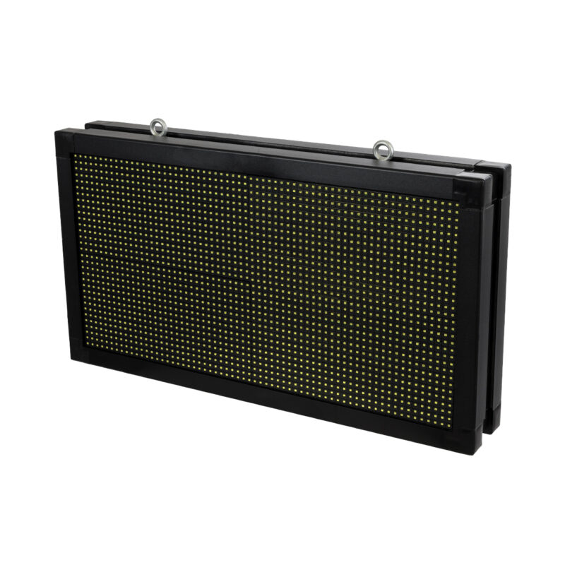 GloboStar® DISPLAY 90796 LED Scrolling Display 64x32cm – Κυλιόμενη Ψηφιακή Πινακίδα / Επιγραφή Διπλής Όψης P10 LED SMD AC 220-240V – Λειτουργία μέσω Wi-Fi με Εφαρμογή APP – Αισθήτηρας Θερμοκρασίας και Υγρασίας – Αδιάβροχο IP65 – Μ70 x Π11 x Υ38.5cm – Ψυχρό Λευκό 6000K – 1 Χρόνο Εγγύηση