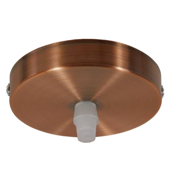 DIY Ροζέτα Φωτιστικού Χάλκινη Φ100 GloboStar 90804