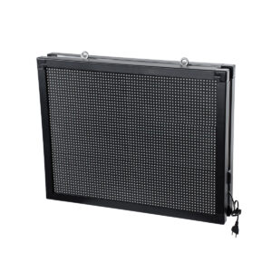 GloboStar® DISPLAY 90805 LED Scrolling Display 64x48cm – Κυλιόμενη Ψηφιακή Πινακίδα / Επιγραφή Διπλής Όψης P10 LED SMD AC 220-240V – Λειτουργία μέσω Wi-Fi με Εφαρμογή APP – Αισθήτηρας Θερμοκρασίας και Υγρασίας – Αδιάβροχο IP65 – Μ70 x Π11 x Υ54.5cm – Πράσινο – 1 Χρόνο Εγγύηση