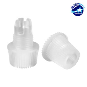 DIY Στήριγμα Καλωδίου για Ροζέτα Στυπιοθλίπτης Διάφανο GloboStar 90808