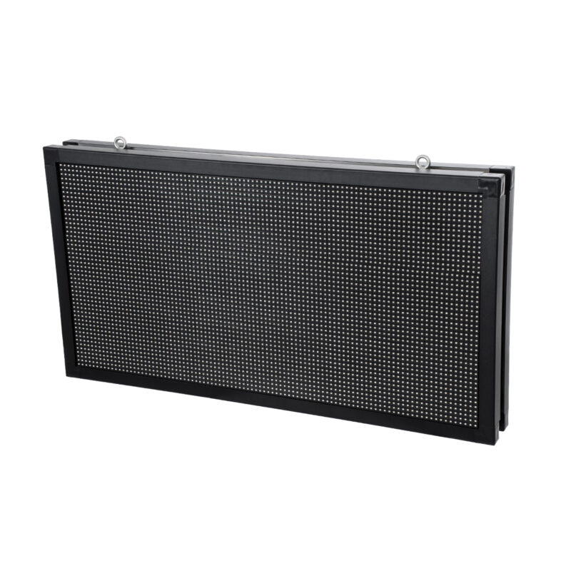 GloboStar® DISPLAY 90813 LED Scrolling Display 96x48cm – Κυλιόμενη Ψηφιακή Πινακίδα / Επιγραφή Διπλής Όψης P10 LED SMD AC 220-240V – Λειτουργία μέσω Wi-Fi με Εφαρμογή APP – Αισθήτηρας Θερμοκρασίας και Υγρασίας – Αδιάβροχο IP65 – Μ102 x Π11 x Υ54.5cm – Πράσινο – 1 Χρόνο Εγγύηση